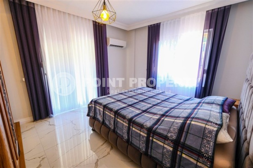 Просторная светлая квартира с современным дизайном, в трех с половиной километрах от моря, в престижном районе Аланьи - Бекташ-id-5668-фото-8