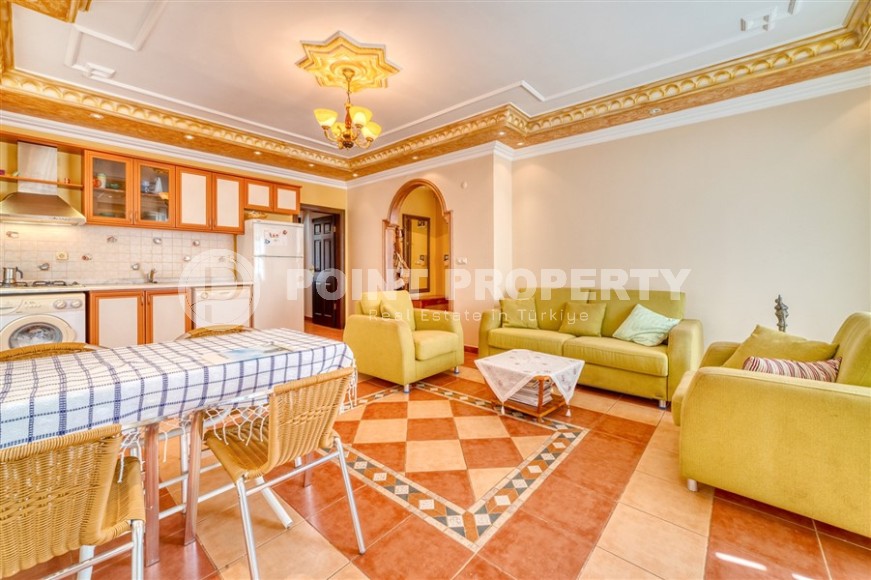 Апартаменты в классическом стиле на 4-м этаже в доме 2007 года постройки, в самом центре Аланьи-id-5669-фото-3