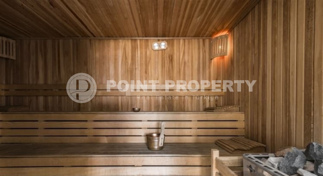 Апартаменты с двумя спальными комнатами в самом центре Аланьи и в 250 метрах от пляжа Клеопатры.-id-4160-фото-13