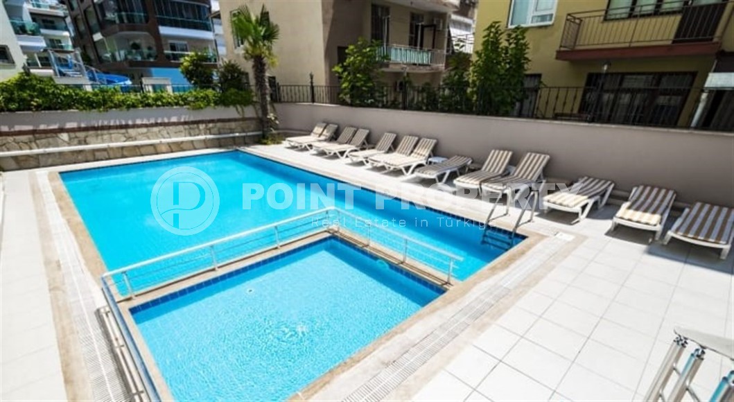 Апартаменты с двумя спальными комнатами в самом центре Аланьи и в 250 метрах от пляжа Клеопатры.-id-4160-фото-15