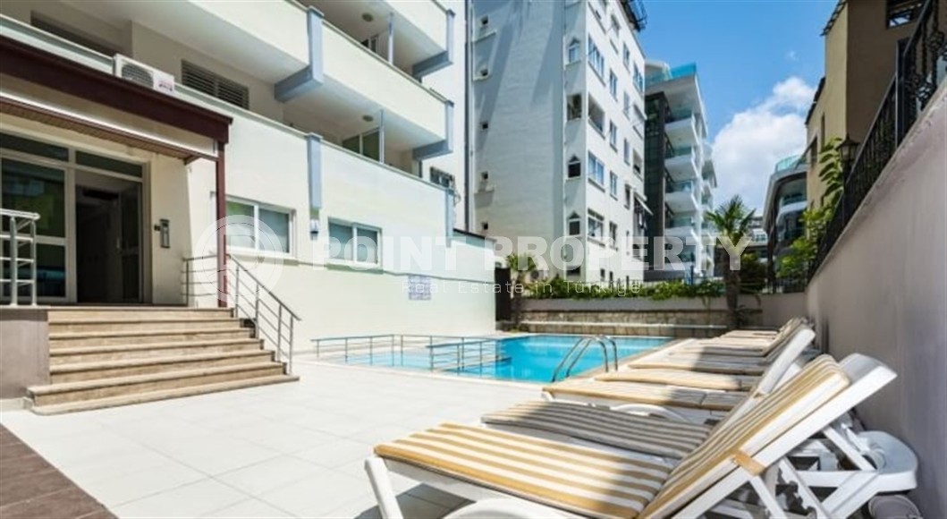 Апартаменты с двумя спальными комнатами в самом центре Аланьи и в 250 метрах от пляжа Клеопатры.-id-4160-фото-16