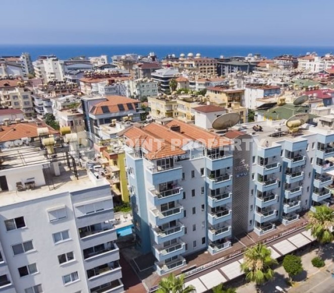 Апартаменты с двумя спальными комнатами в самом центре Аланьи и в 250 метрах от пляжа Клеопатры.-id-4160-фото-17