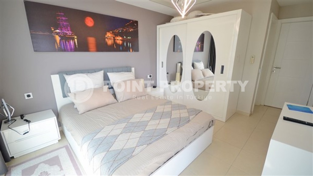 Светлая комфортабельная квартира 2+1, общей площадью 101 м2, в спокойном районе Аланьи - Авсаллар-id-5674-фото-4