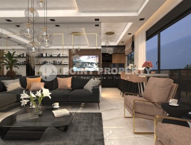 Апартаменты в элитной резиденции на этапе строительства, в престижном районе Анталии - Гюзелоба-id-5680-фото-2