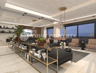 Апартаменты в элитной резиденции на этапе строительства, в престижном районе Анталии - Гюзелоба-id-5680-фото-3