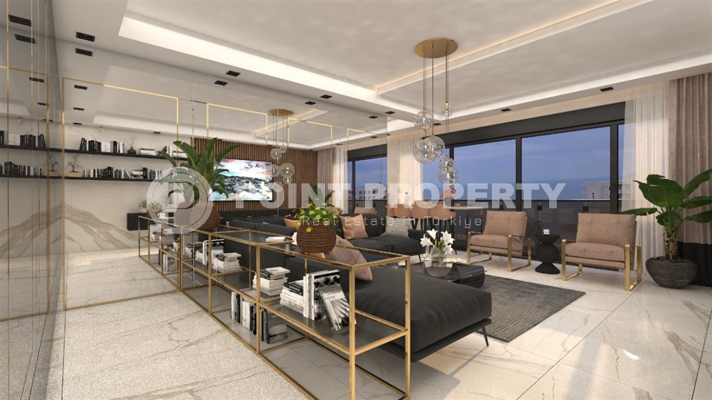 Apartments in an elite residence under construction, in a prestigious area of Antalya - Güzeloba-id-5680-photo-3