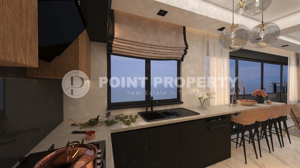 Apartments in an elite residence under construction, in a prestigious area of Antalya - Güzeloba-id-5680-photo-4