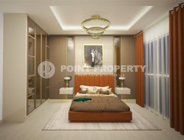 Small apartment on the 4th floor in a residential complex at the final stage of construction, in the center of the modern area of Alanya - Mahmutlar-id-5684-photo-4