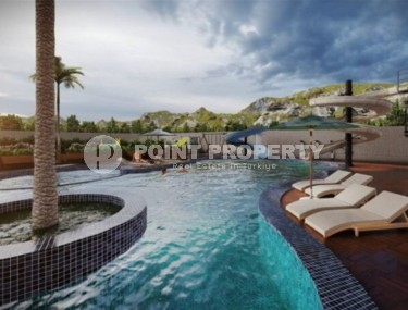 Small apartment on the 4th floor in a residential complex at the final stage of construction, in the center of the modern area of Alanya - Mahmutlar-id-5684-photo-5