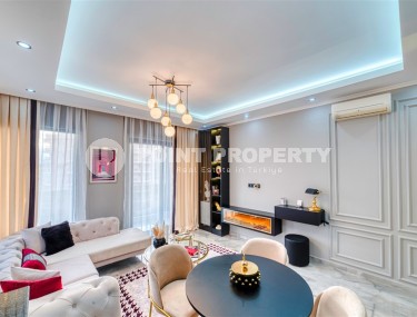 Stylish apartment with designer renovation 300 meters from the sea, in the center of the popular area of Alanya - Mahmutlar-id-5692-photo-2