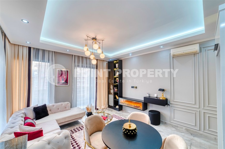 Stylish apartment with designer renovation 300 meters from the sea, in the center of the popular area of Alanya - Mahmutlar-id-5692-photo-2