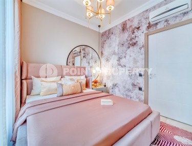 Stylish apartment with designer renovation 300 meters from the sea, in the center of the popular area of Alanya - Mahmutlar-id-5692-photo-5