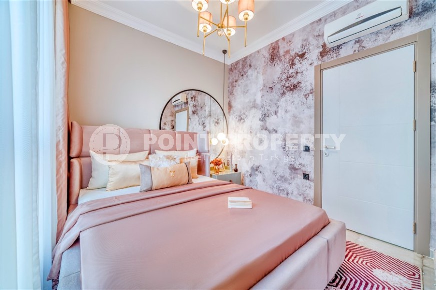 Stylish apartment with designer renovation 300 meters from the sea, in the center of the popular area of Alanya - Mahmutlar-id-5692-photo-5