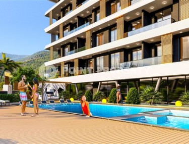 Апартаменты в роскошной резиденции с максимально развитой внутренней инфраструктурой, в спокойном районе Аланьи  - Демирташ-id-5693-фото-3