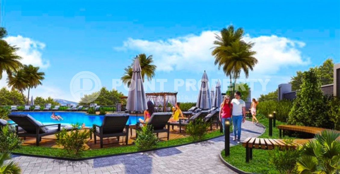 Апартаменты в роскошной резиденции с максимально развитой внутренней инфраструктурой, в спокойном районе Аланьи  - Демирташ-id-5693-фото-4