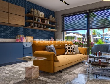 Апартаменты в резиденции на финальном этапе строительства, в спокойном районе Аланьи - Авсаллар-id-5694-фото-2