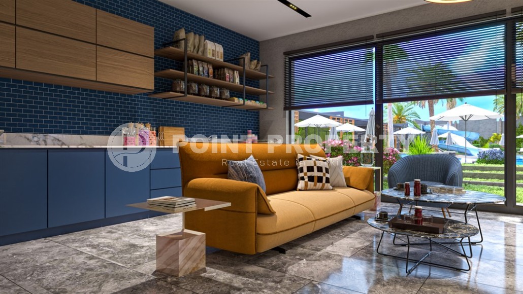 Апартаменты в резиденции на финальном этапе строительства, в спокойном районе Аланьи - Авсаллар-id-5694-фото-2