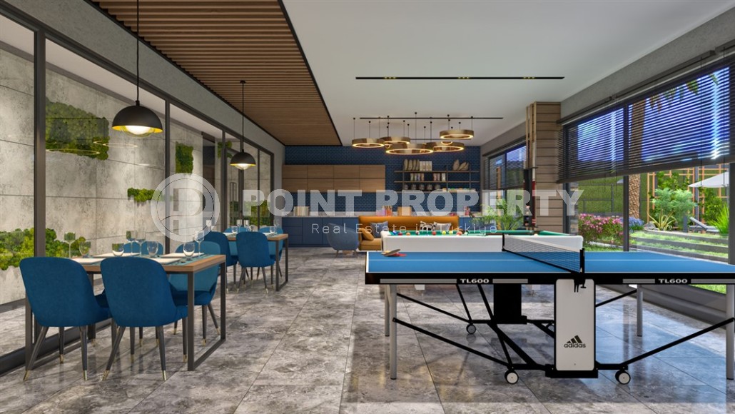 Апартаменты в резиденции на финальном этапе строительства, в спокойном районе Аланьи - Авсаллар-id-5694-фото-4