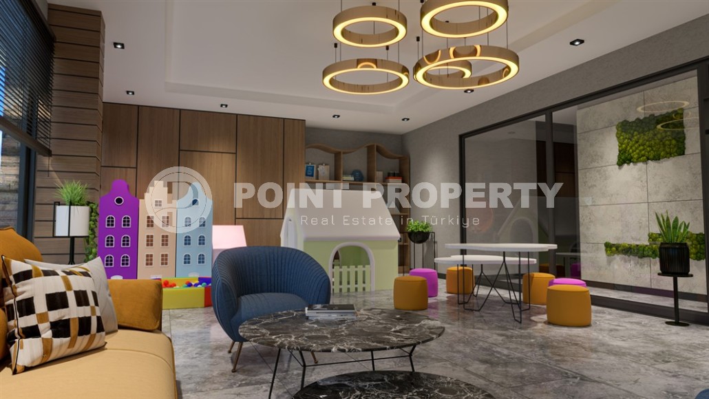 Апартаменты в резиденции на финальном этапе строительства, в спокойном районе Аланьи - Авсаллар-id-5694-фото-6