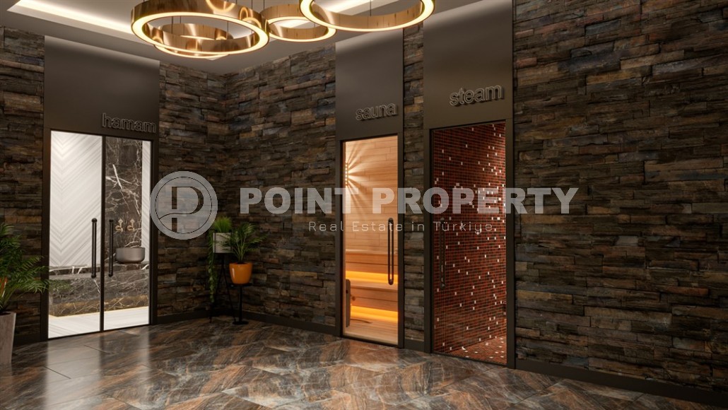 Апартаменты в резиденции на финальном этапе строительства, в спокойном районе Аланьи - Авсаллар-id-5694-фото-12