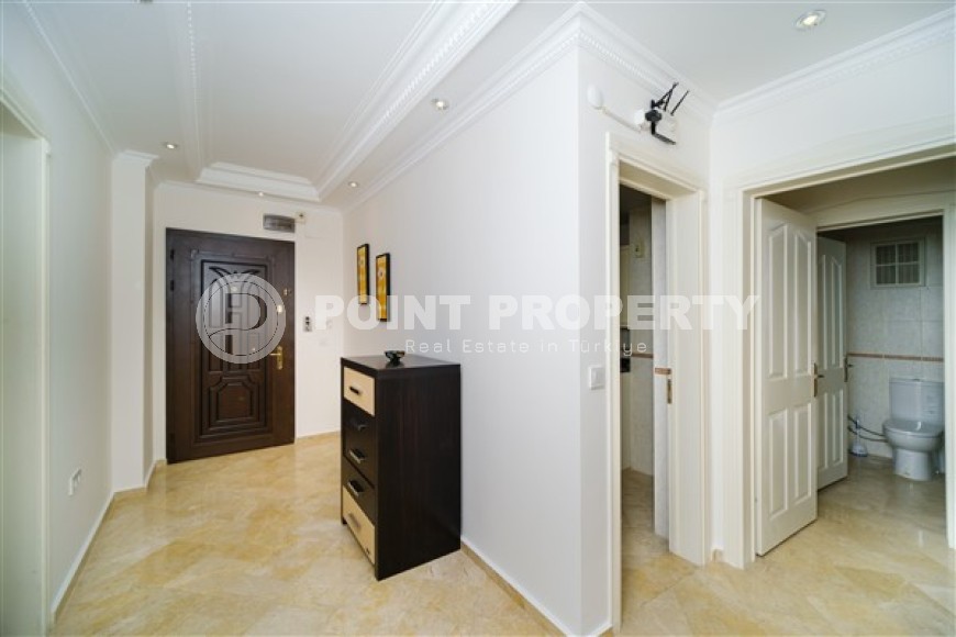 Ready to move in, view three-room apartment, 115m², 500m from the sea in the Tosmur area, Alanya-id-2115-photo-7