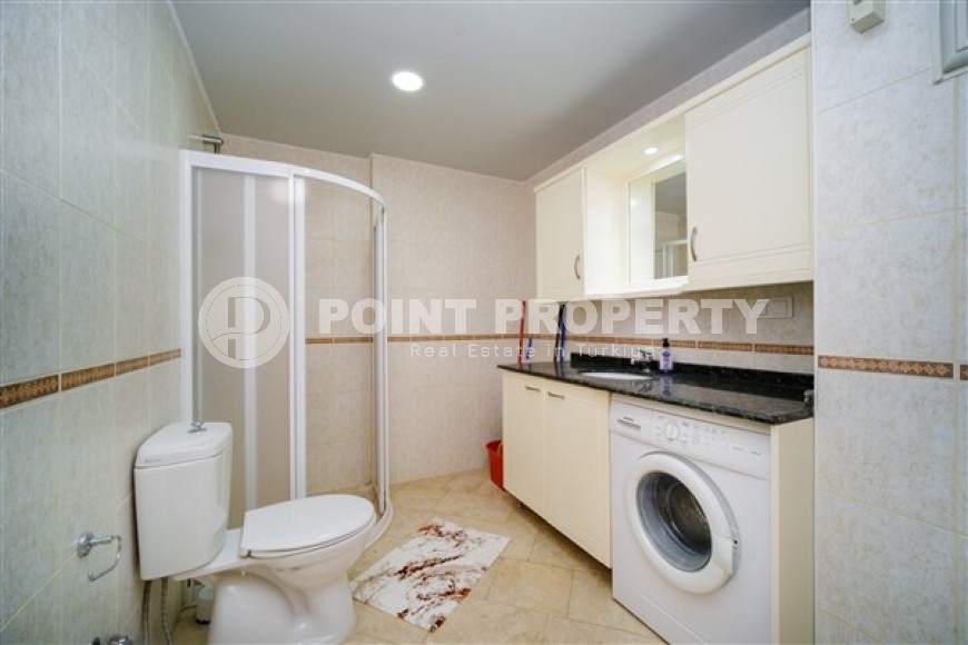 Ready to move in, view three-room apartment, 115m², 500m from the sea in the Tosmur area, Alanya-id-2115-photo-11