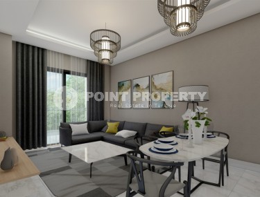Small apartment in a residential complex at the final stage of construction, in the center of Mahmutlar-id-5702-photo-3