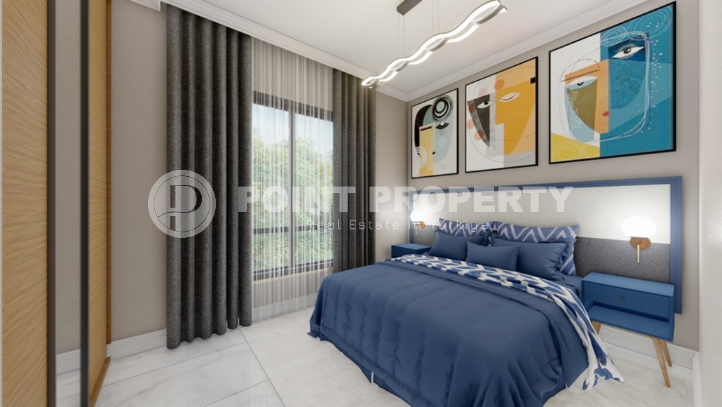 Small apartment in a residential complex at the final stage of construction, in the center of Mahmutlar-id-5702-photo-5