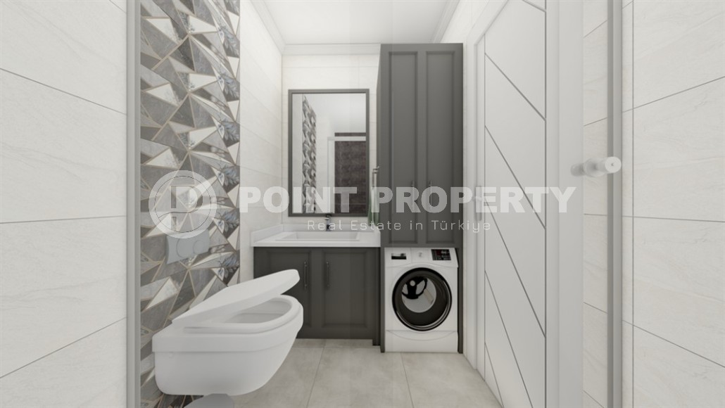 Small apartment in a residential complex at the final stage of construction, in the center of Mahmutlar-id-5702-photo-6