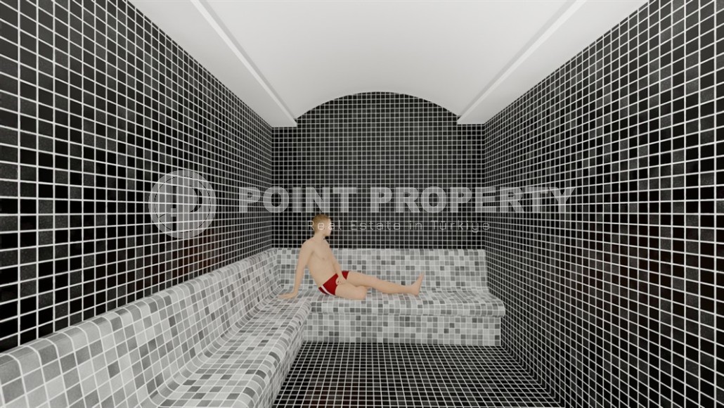 Small apartment in a residential complex at the final stage of construction, in the center of Mahmutlar-id-5702-photo-11