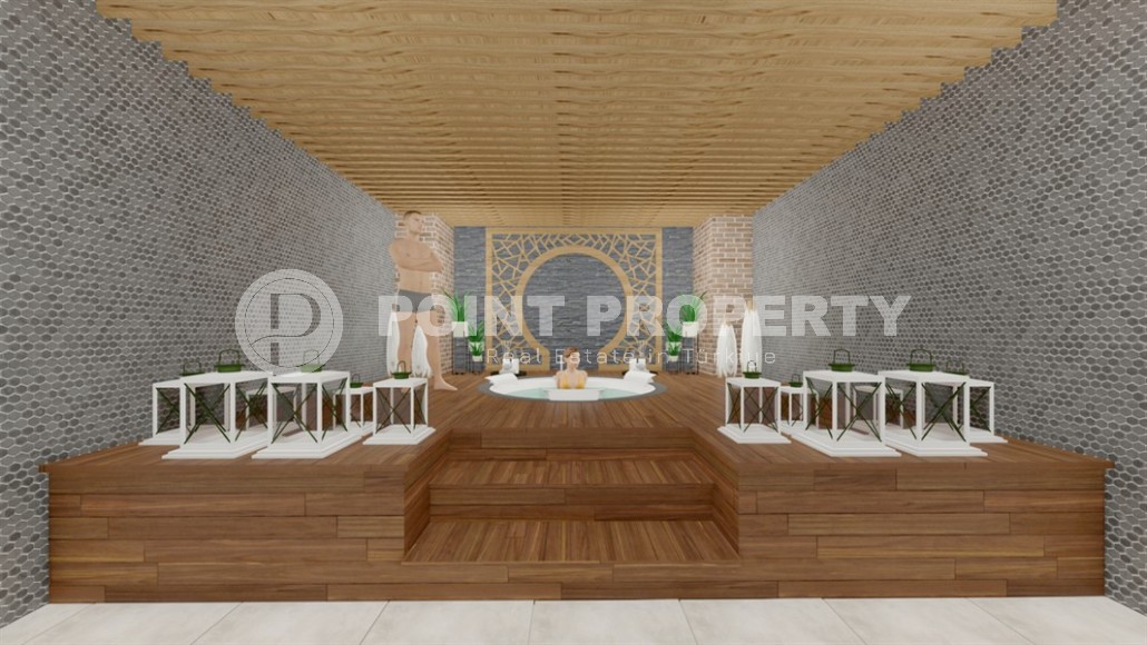 Small apartment in a residential complex at the final stage of construction, in the center of Mahmutlar-id-5702-photo-12