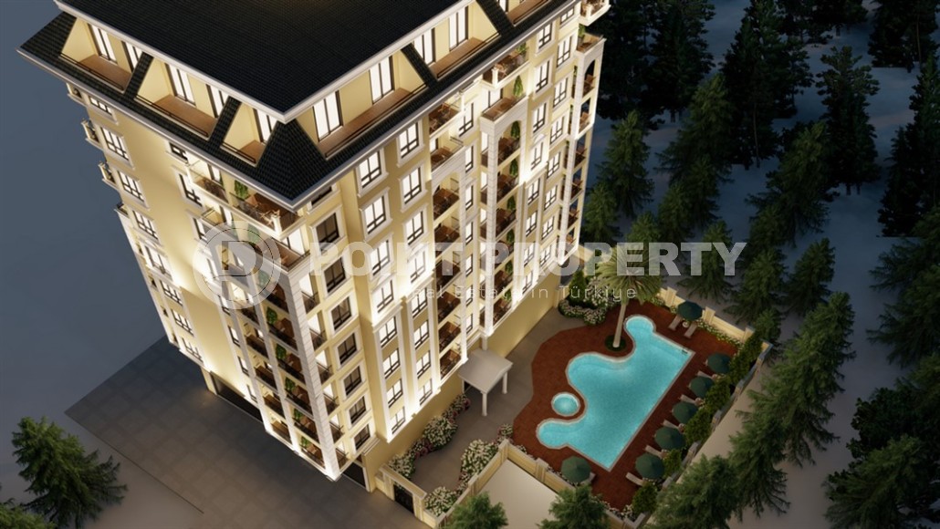 Small apartment in a residential complex at the final stage of construction, in the center of Mahmutlar-id-5702-photo-16