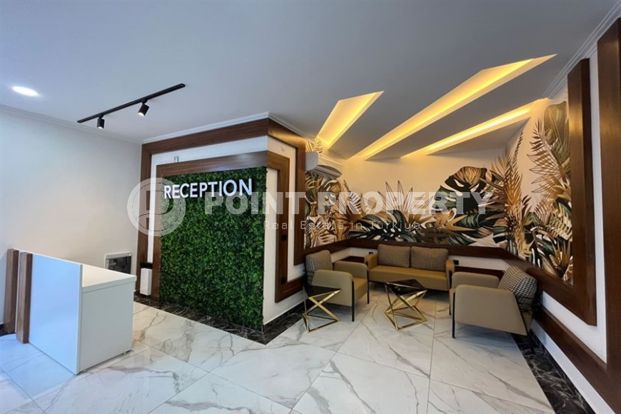 Небольшая квартира 1+1, общей площадью 50 м2, в перспективном, благоустроенном районе Аланьи - Авсаллар-id-5703-фото-9