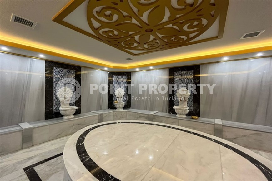 Небольшая квартира 1+1, общей площадью 50 м2, в перспективном, благоустроенном районе Аланьи - Авсаллар-id-5703-фото-11