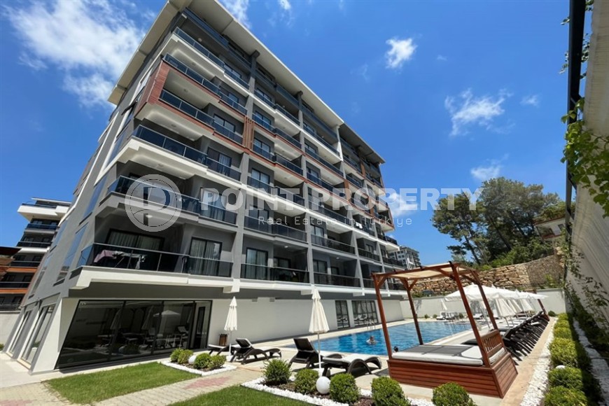 Небольшая квартира 1+1, общей площадью 50 м2, в перспективном, благоустроенном районе Аланьи - Авсаллар-id-5703-фото-17