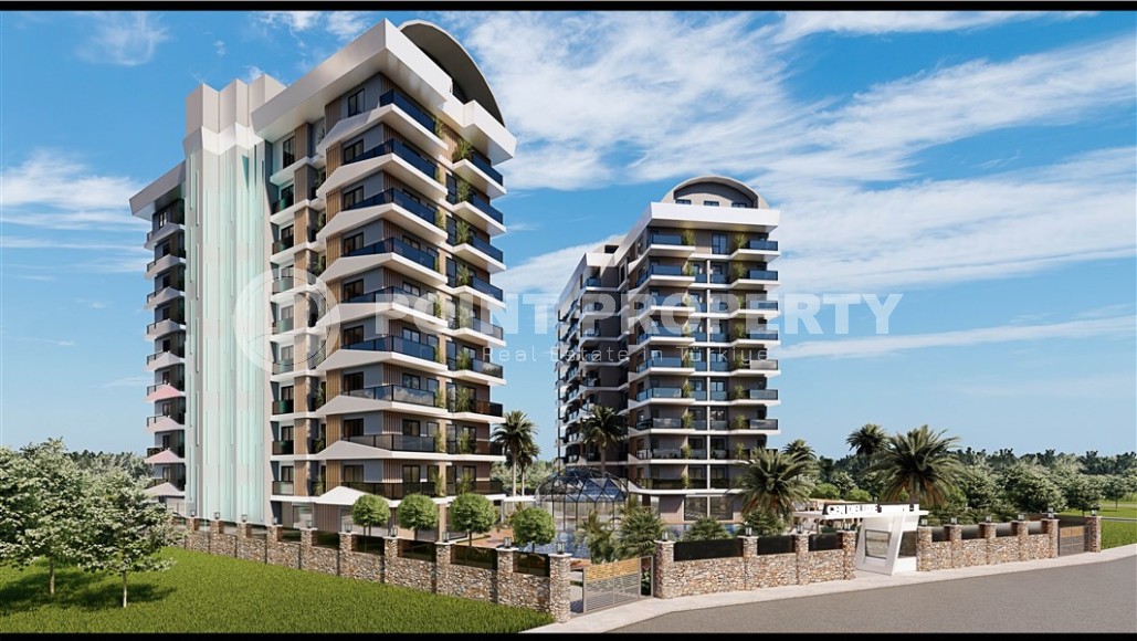 Compact apartment 1+1, with a total area of 55 m2, on the 8th floor in a residential complex under construction-id-5704-photo-1