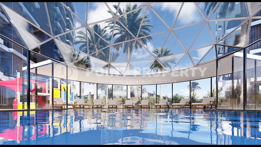 Компактная квартира 1+1, общей площадью 55 м2, на 8-м этаже в жилом комплексе на этапе строительства-id-5704-фото-3