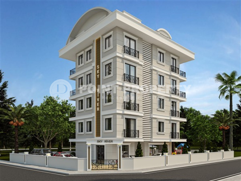 Квартира 1+1, 45м² в комплексе на окончательном этапе строительства в районе Алании Демирташ-id-1449-фото-3