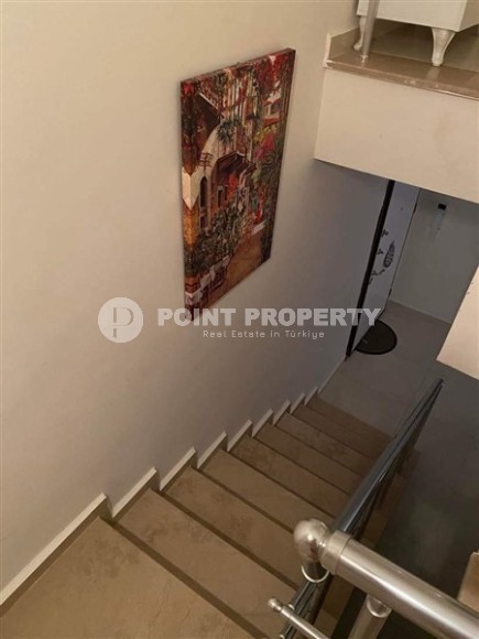 Просторная двухуровневая квартира 2+1, общей площадью 130 м2, на 7-м этаже с мансардой, в 500 метрах от моря-id-5710-фото-7