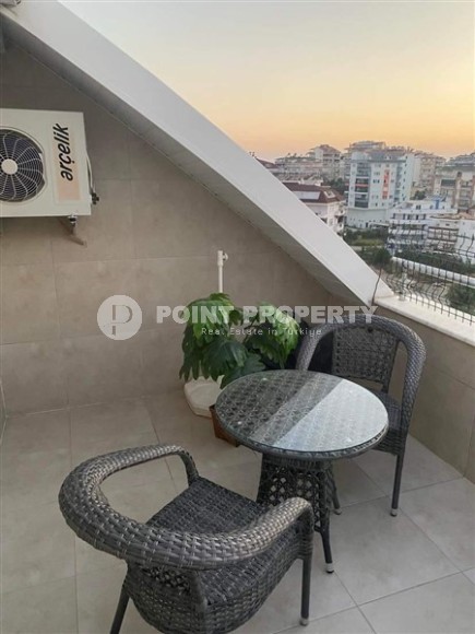 Просторная двухуровневая квартира 2+1, общей площадью 130 м2, на 7-м этаже с мансардой, в 500 метрах от моря-id-5710-фото-15