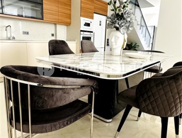 Роскошная двухэтажная вилла с видом на море в престижном районе Аланьи - Каргыджак-id-5711-фото-5