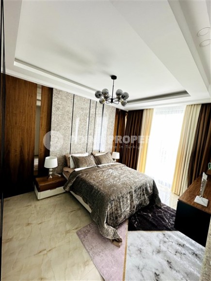 Роскошная двухэтажная вилла с видом на море в престижном районе Аланьи - Каргыджак-id-5711-фото-6