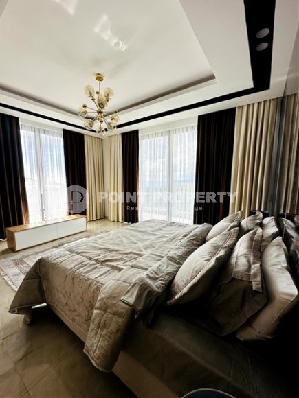 Роскошная двухэтажная вилла с видом на море в престижном районе Аланьи - Каргыджак-id-5711-фото-7