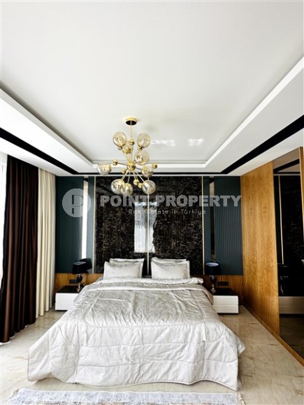 Роскошная двухэтажная вилла с видом на море в престижном районе Аланьи - Каргыджак-id-5711-фото-8