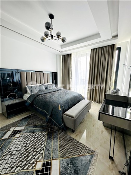 Роскошная двухэтажная вилла с видом на море в престижном районе Аланьи - Каргыджак-id-5711-фото-9