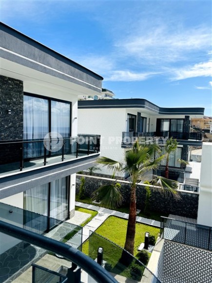 Роскошная двухэтажная вилла с видом на море в престижном районе Аланьи - Каргыджак-id-5711-фото-20