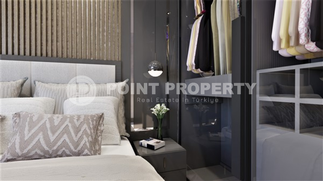 Квартира 1+1, 45м² в комплексе на окончательном этапе строительства в районе Алании Демирташ-id-1449-фото-16