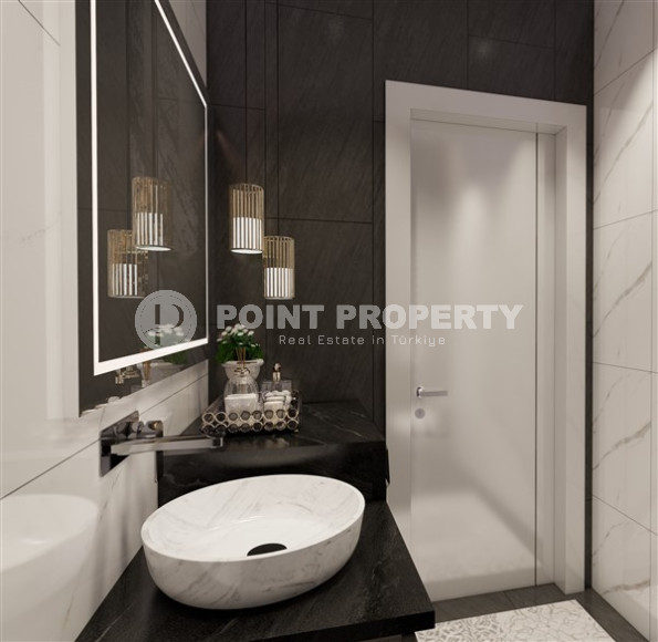 Квартира 1+1, 45м² в комплексе на окончательном этапе строительства в районе Алании Демирташ-id-1449-фото-19