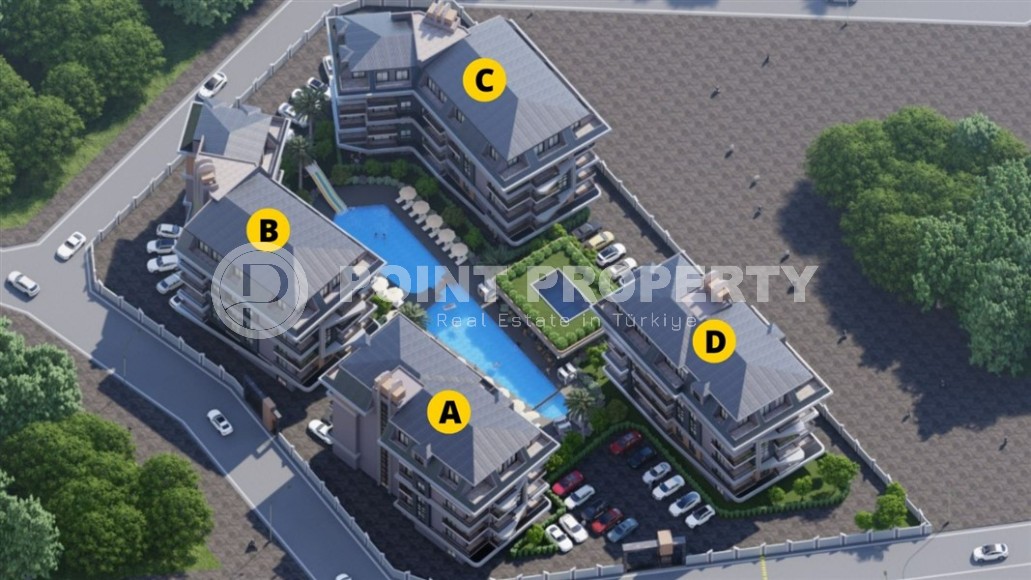 Выгодное предложение от застройщика - апартаменты в жилом комплексе на начальном этапе строительства, с рассрочкой платежа и возможностью получения вида на жительство в Турции-id-5721-фото-9