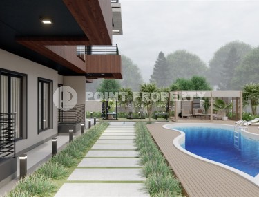 Новый инвестиционный проект - апартаменты на начальном этапе строительства в небольшой резиденции, в перспективном районе Аланьи - Газипаша-id-5723-фото-3